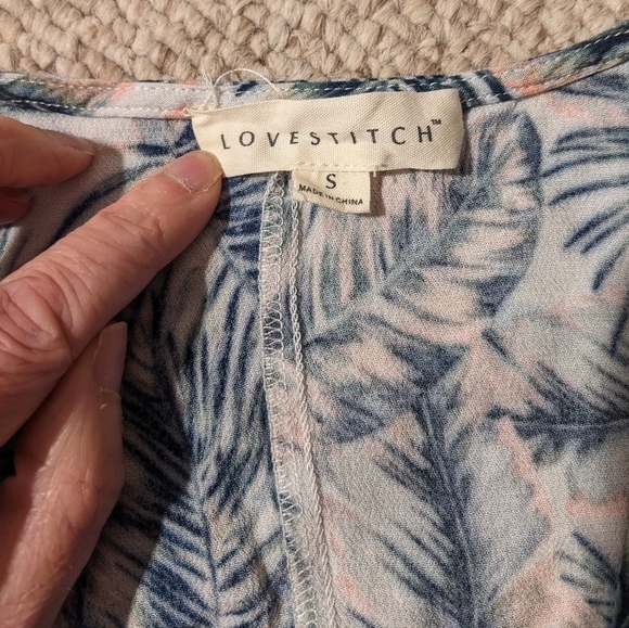 LOVESTITCH tropical romper size S - Picture 7 of 9